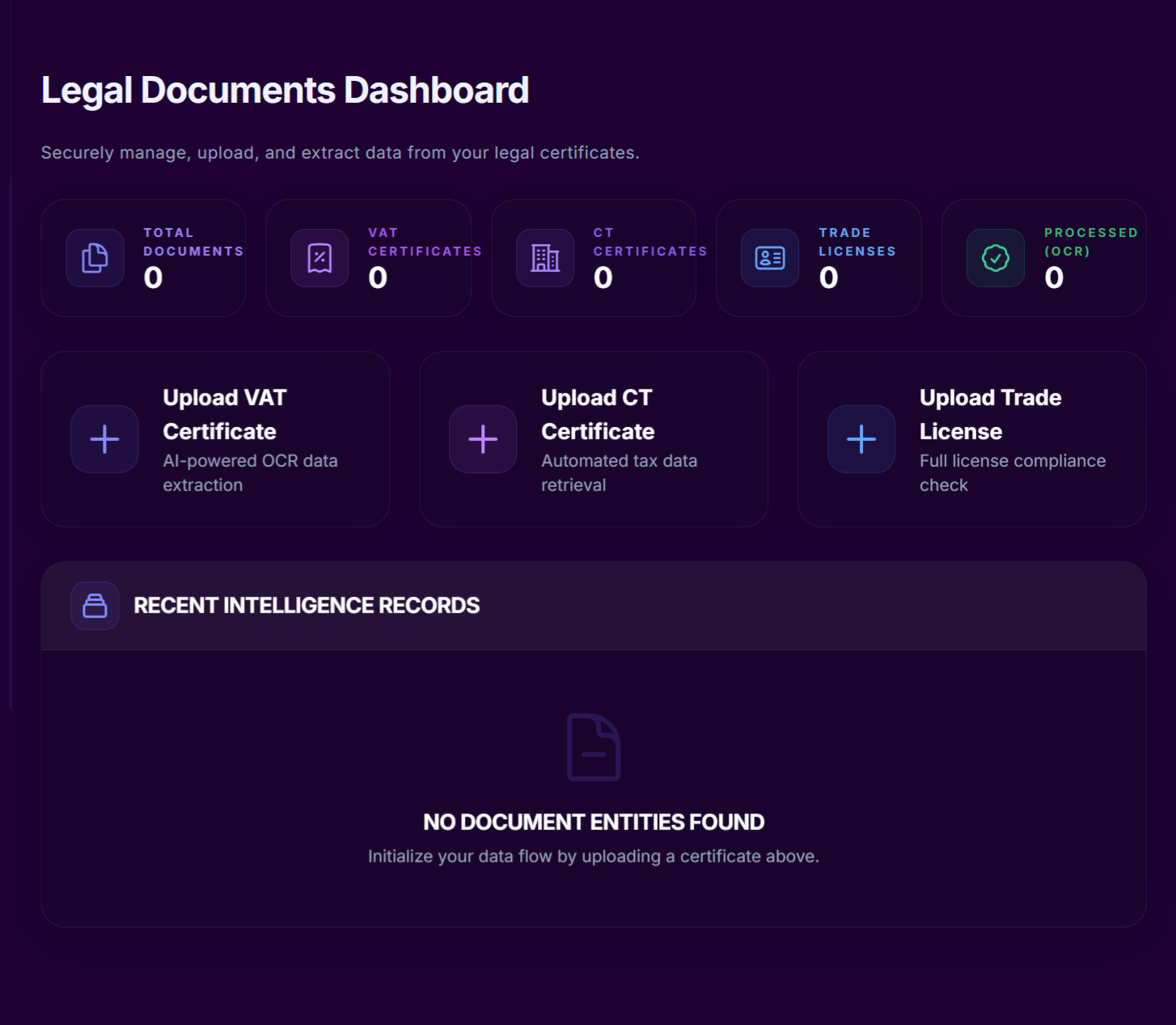 XYRA LEGAL DOCS Screenshot