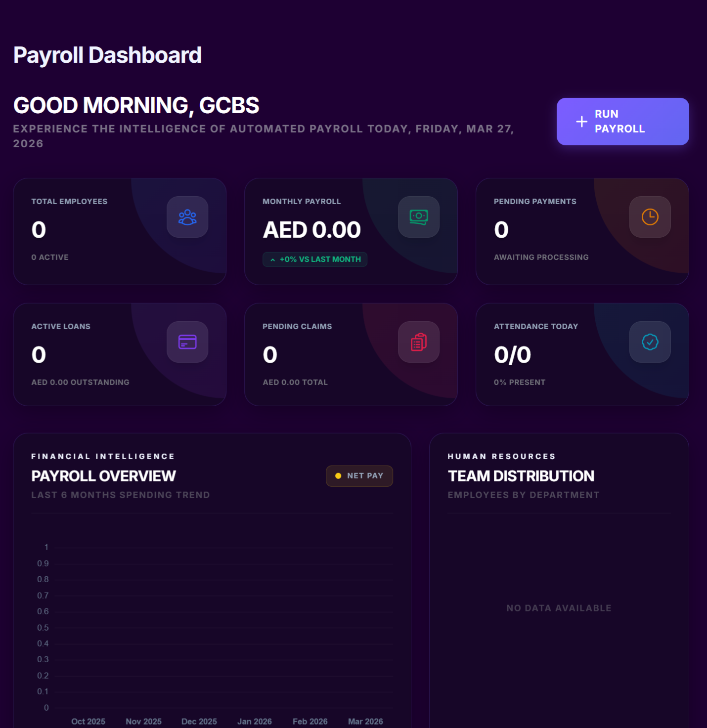 XYRA PAYROLL Screenshot